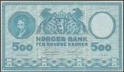 NORWEGIA 500 KORON 1948 - A