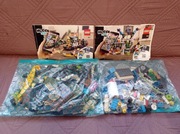 Dwa komplety Lego Hidden Side 70419 Wrak łodzi oraz 70418 Laboratorium 