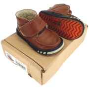 Zimowe Buty Dziecięce Barefoot - ZiuZiu Chocolate 23 EU Magical Shoes