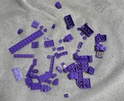 Lego Klocki Mix Purple Fioletowe (50g)