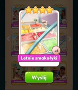 Letnie Smakołyki KARTA COIN MASTER NATYCHMIASTOWA WYSYŁKA 
