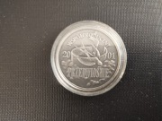 Moneta w kapslu żeton kredyt bank - Przedwiośnie 2001