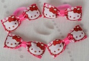 Zestaw do włosów komplet spinki frotki Hello kitty