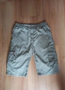 Męskie spodenki do kolan cargo z kieszeniami L