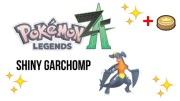 Pokemon Legends Z-A | Shiny Garchomp + Gold Bottle Cap