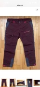 SPODNIE TREKKINGOWE NORHEIM 2XL burgund z siwym 100-104 pas