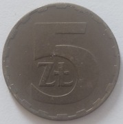 Moneta 5 zł. z 1983 r.