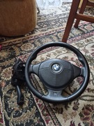 Kierownica skórzana kiera BMW  E46 M mpakiet 3 ramienna ładna e39 z airbag