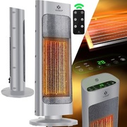 Termowentylator, grzejnik wolnostojący 2000W szary