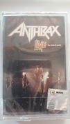 ANTHRAX -LIVE the Island years.Nowa kaseta folia.