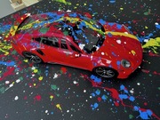 Obraz Porsche 3D oryginalny, dla fana motoryzacji