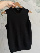 Kamizelka ocieplacz bezrękawnik xs s kaszmir 100%