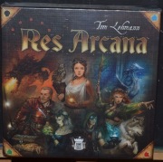 Gra planszowa REs Arcana obity róg