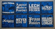 Vlepki 8x8, Lech Poznań, Tifo + gratisy