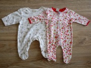 2 x Pajacyk niemowlęcy Bebe Bonito rozm. 50/62