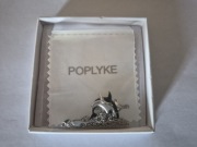 Piękny łańcuszek wykonany ze srebra S925 Rekin NOWY