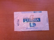 Stare puste opakowanie okładka Luksja witaminy 2000 mydło w kostce