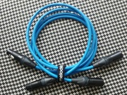 Melodika SBC1230 Sky Blue 2x XLR 1m Interkonekt Neutrik