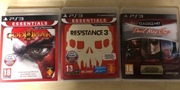 Zestaw gier PS3 Devil May Cry, Resistance 3 PL, GoW 3 PL