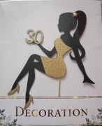 Topper na 30 urodziny 