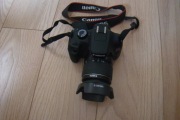 Canon EOS 4000D + 18-55 DC III  akumulator  osłona