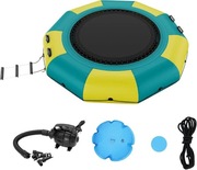 Trampolina 310x60CM Nadmuchiwana Trampolina Basen Z Drabinką Wodoodporna