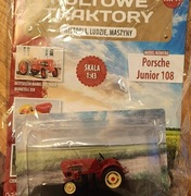 Porsche Junior 108 1:43 Hachette – Duplikat z kolekcji, nowy w blistrze