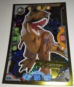Karta Lego LE 14 Jurassic World Głodny Karnotaur
