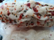 Gołka gałka ser serek z Podhala biała niewędzona 220g w ziołach 