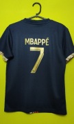 koszulka t-shirt piłkarski PSG  Edycja Specjalna  Mbappé nr7 granatowyi