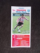 CRACOVIA - WISŁA PŁOCK 6-11-2004 PROGRAM