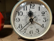 Budzik mechaniczny "JANTAR" ZSRR sprawny