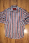Koszula Waldbusch r. 38 wielokolor dł rękaw w paski bawełna 
