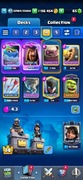 Konto Clash royale 1 mln monet 16 lvl karta