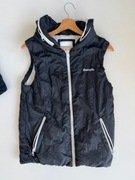 Bezrękawnik - kamizelka z kapturem - Bench - czarna - roz. S 36 