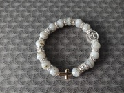 Różaniec na rękę bransoletka 