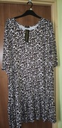 Sukienka damska panterka rozm.48/50. NOWA Z METKĄ!!+Gratis!!