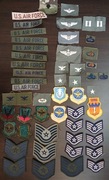 USAF. Kolekcja naszywek, od lat 60 do wspolczesnosci.