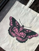 Torba bawełniana torebka tote bag cotton bawełna beżowa Harry Styles 