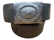 Stalowa klamra Luftwaffe z paskiem - ORYGINAŁ