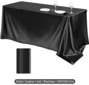 Obrus satynowy poliestrowy 140x200