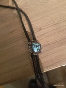 Bolo Tie z Turkusem – Ozdobna Klamra Królewska