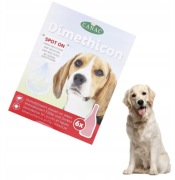 KROPLE NA KLESZCZE I PCHŁY dla Psa Canac 6 ampułek