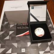 Moneta10 zł Żołnierze Niezłomni 2017r.