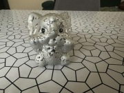 Figurka srebrnego słonia – dekoracja