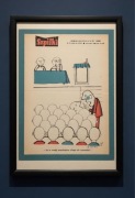 Szpilki. Magazyn Szpilki w ramię za szkłem. 1956 r.