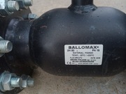 Zawór kołnierzowy kulowy BALLOMAX dn80 pn16 