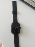 Czarny smartwatch Sensorr