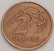 2 gr grosze 1999r. 