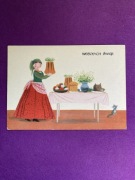 Maria Mackiewicz Pocztówka Wielkanoc 1963